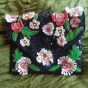 Boho Glam RSVP Beaded Clutch/Bag